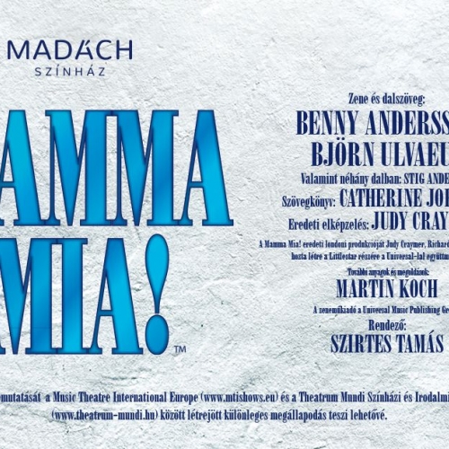 Mamma Mia musical - Győr Audi Aréna 2023