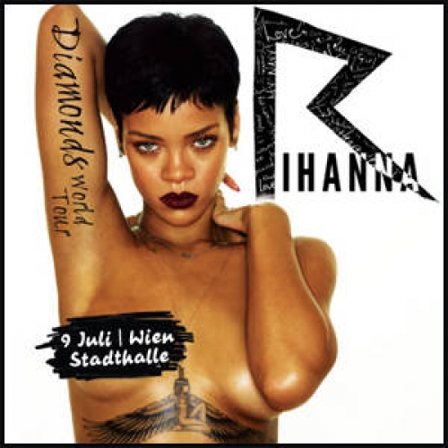 Rihanna koncert - Diamond World Tour 2013